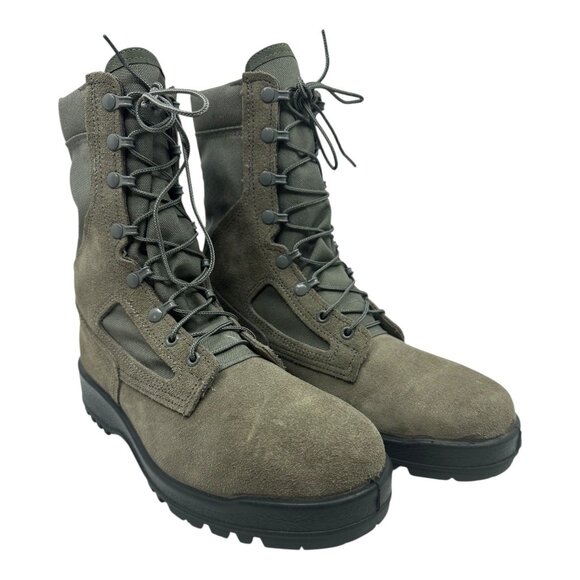 Belleville 600ST Sage Green Combat Boot Men 10 Genuine USA Made  Military Issue - Picture 12 of 12
